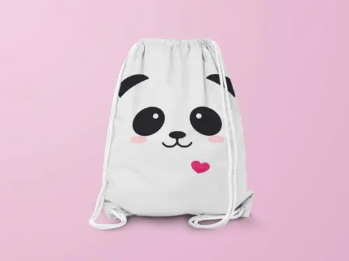 Mochilinha Personalizada Ursinho Rosa