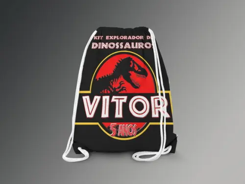 Mochilinha Personalizada Jurassic World
