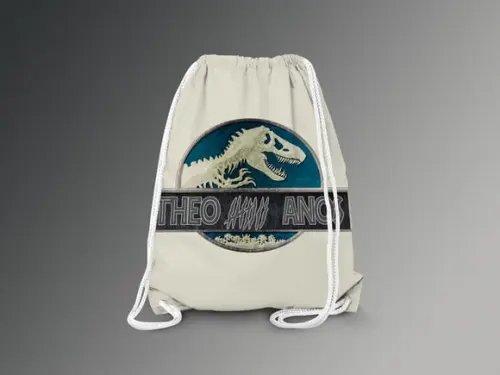 Mochilinha Personalizada Jurassic Park