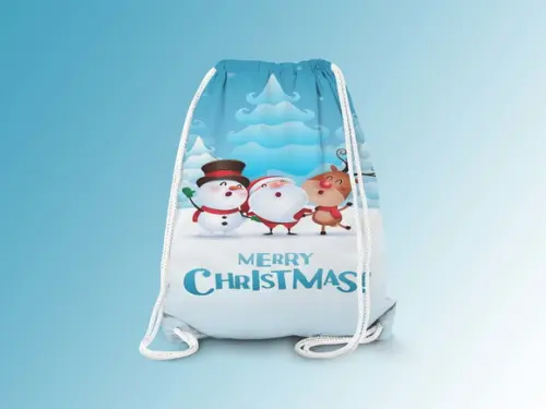 Mochilinha Personalizada Feliz Natal