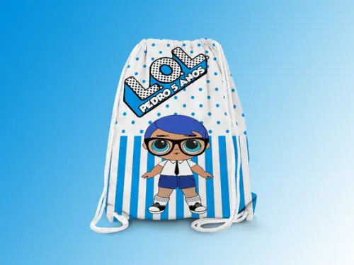 Mochilinha Personalizada Lol Boy