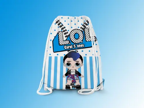 Mochilinha Personalizada Lol Boy