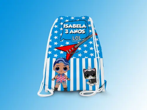 Mochilinha Personalizada Lol Boy