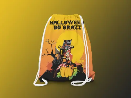 Mochilinha Personalizada Halloween