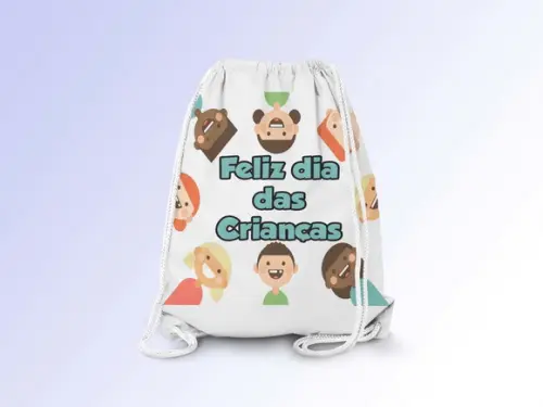 Mochilinha Personalizada Dia das Crianças