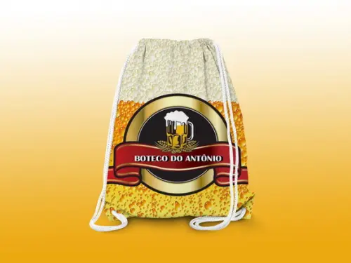 Mochilinha Personalizada Boteco