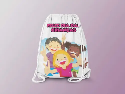 Mochilinha Personalizada Dia das Crianças