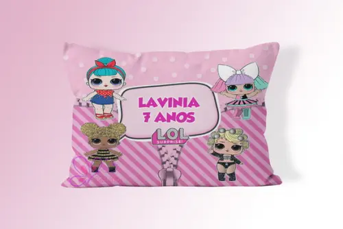 Almofadinha Personalizada 20x30 Lol