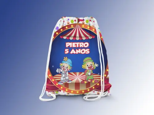 Mochilinha Personalizada Patati Patata