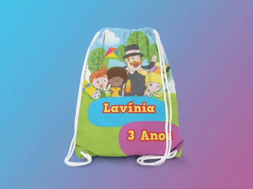 Mochilinha Personalizada Mundo Bita
