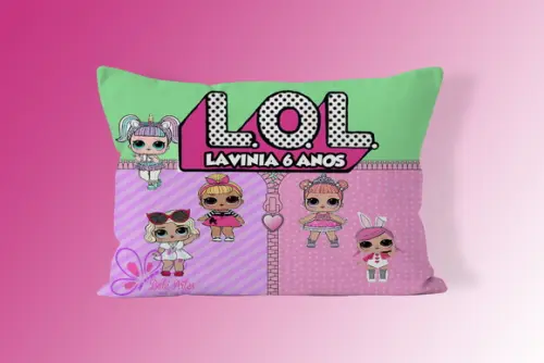 Almofadinha Personalizada 20x30 Lol