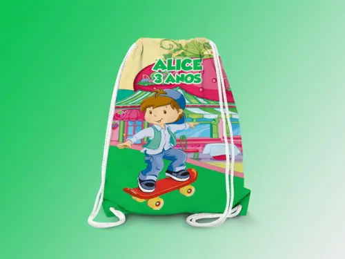 Mochilinha Personalizada Limaozinho