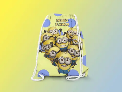 Mochilinha Personalizada Minions