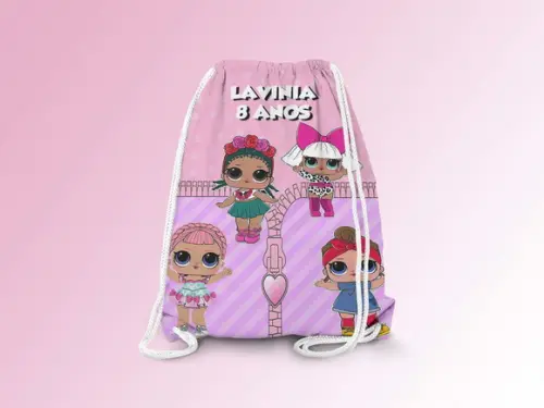 Mochilinha Personalizada Lol