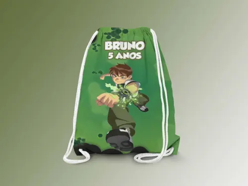 Mochilinha Personalizada Ben 10