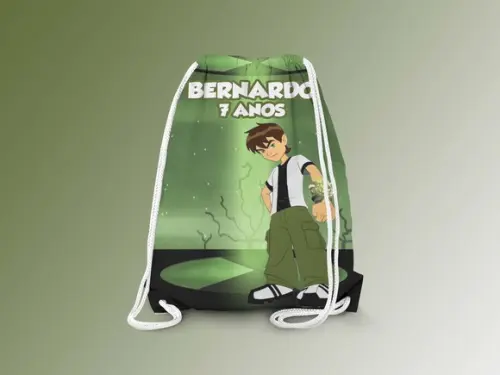 Mochilinha Personalizada Ben 10