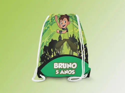 Mochilinha Personalizada Ben 10