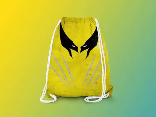 Mochilinha Personalizada Wolverine