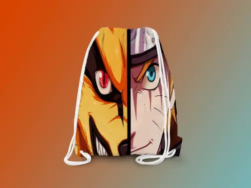 Mochilinha Personalizada Naruto