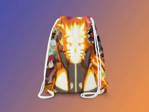 Mochilinha Personalizada Naruto