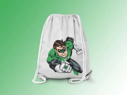 Mochilinha Personalizada Lanterna Verde