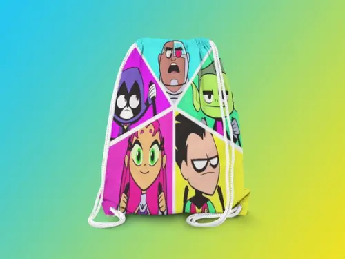 Mochilinha Personalizada Jovens Titans