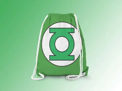 Mochilinha Personalizada Lanterna Verde