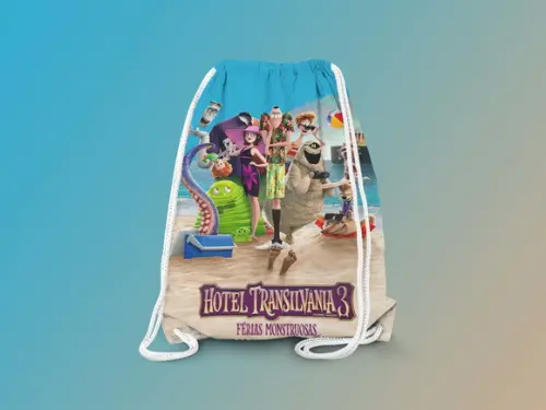 Mochilinha Personalizada Hotel Transilvânia