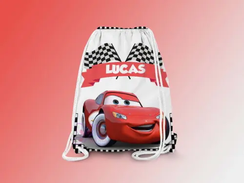 Mochilinha Personalizada Carros