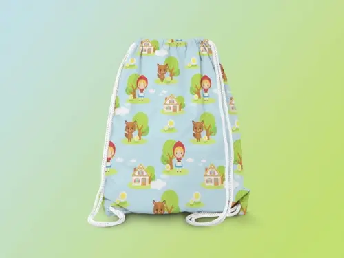 Mochilinha Personalizada Chapelzinho Vermelho