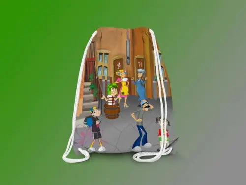 Mochilinha Personalizada Chaves