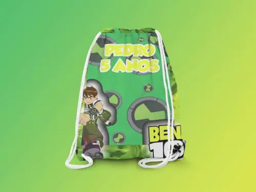 Mochilinha Personalizada Ben 10