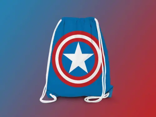 Mochilinha Personalizada Capitão America