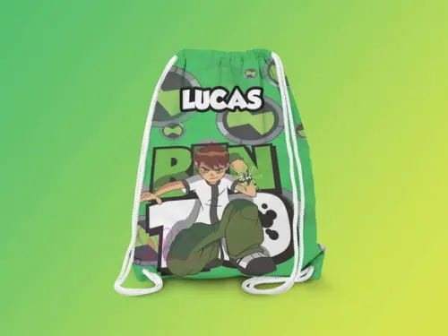 Mochilinha Personalizada Ben 10
