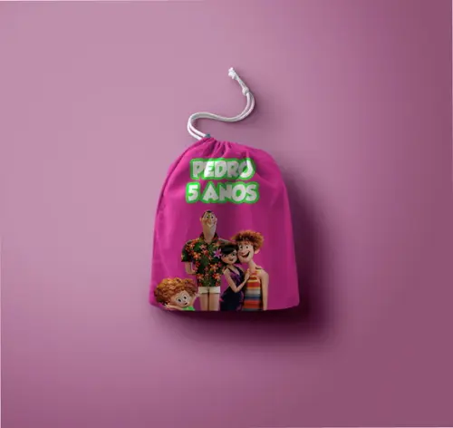 Saquinho Surpresa Personalizado Hotel Transilvânia