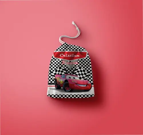 Saquinho Surpresa Personalizado Carros