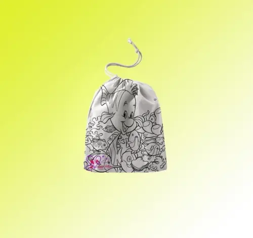 Saquinho Surpresa Personalizado para Colorir