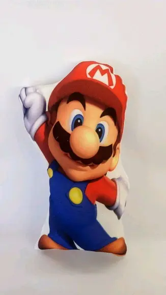 Almofadas Formato Personalizadas Mário Bros