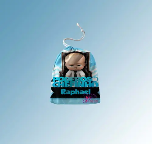 Saquinho Surpresa Personalizado Poderoso Chefinho