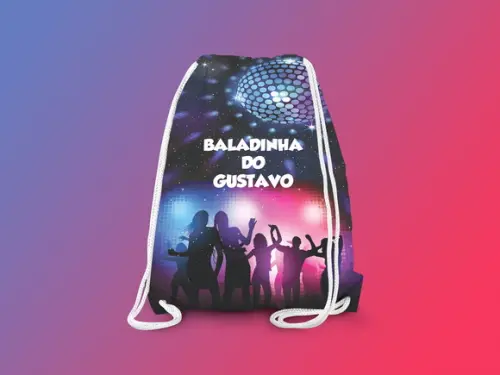 Mochilinha Personalizada Baladinha