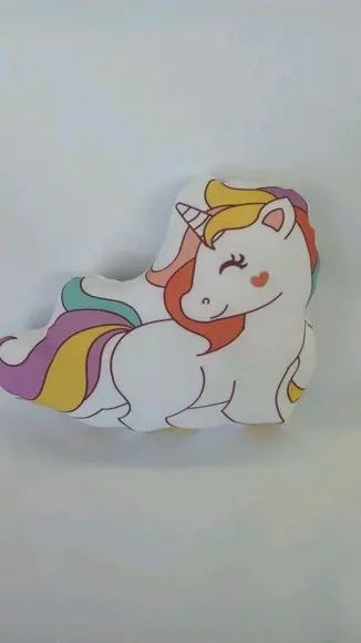 Almofadas Formato Personalizadas Unicórnio