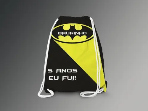 Mochilinha Personalizada Batman