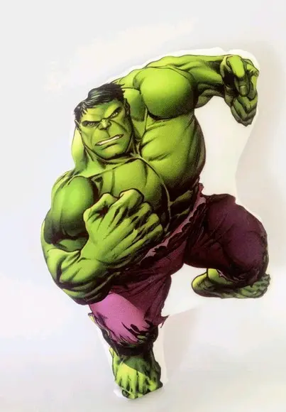Almofadinha Formato Hulk