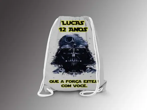 Mochilinha Personalizada Star Wars