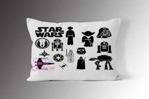 Almofadinha Personalizada 20x30 Star Wars