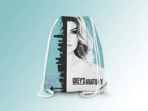 Mochilinha Personalizada Gray´s Anatomy
