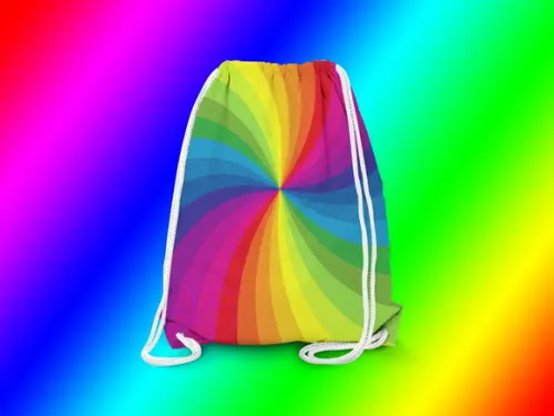 Mochilinha Personalizada Arco Iris
