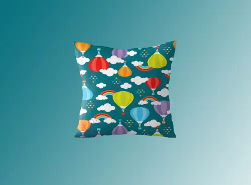 Almofadinhas Personalizadas 20x20 Balões
