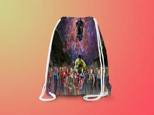 Mochilinha Personalizada Vingadores