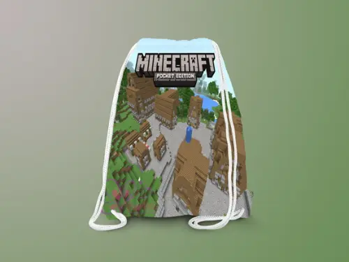 Mochilinha Personalizada Minecraft